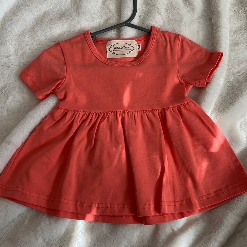 Pink boutique top